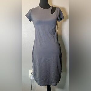 Susana Monaco Maya Cut Out Shoulder Dress 20" Size Small NWT